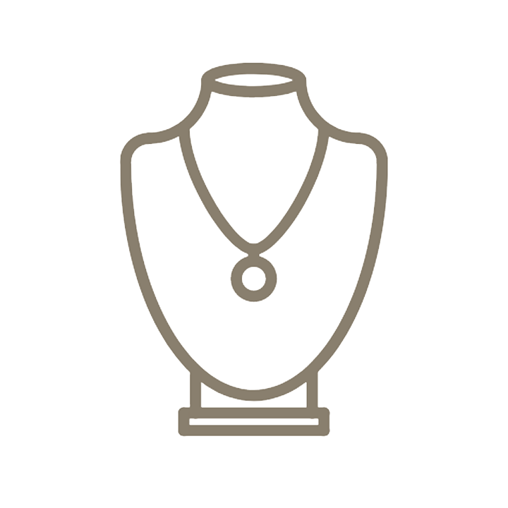 Rhodium plated pieces are vulnerable to damage when coming in contact with certain chemicals or even acidity found on the skin
