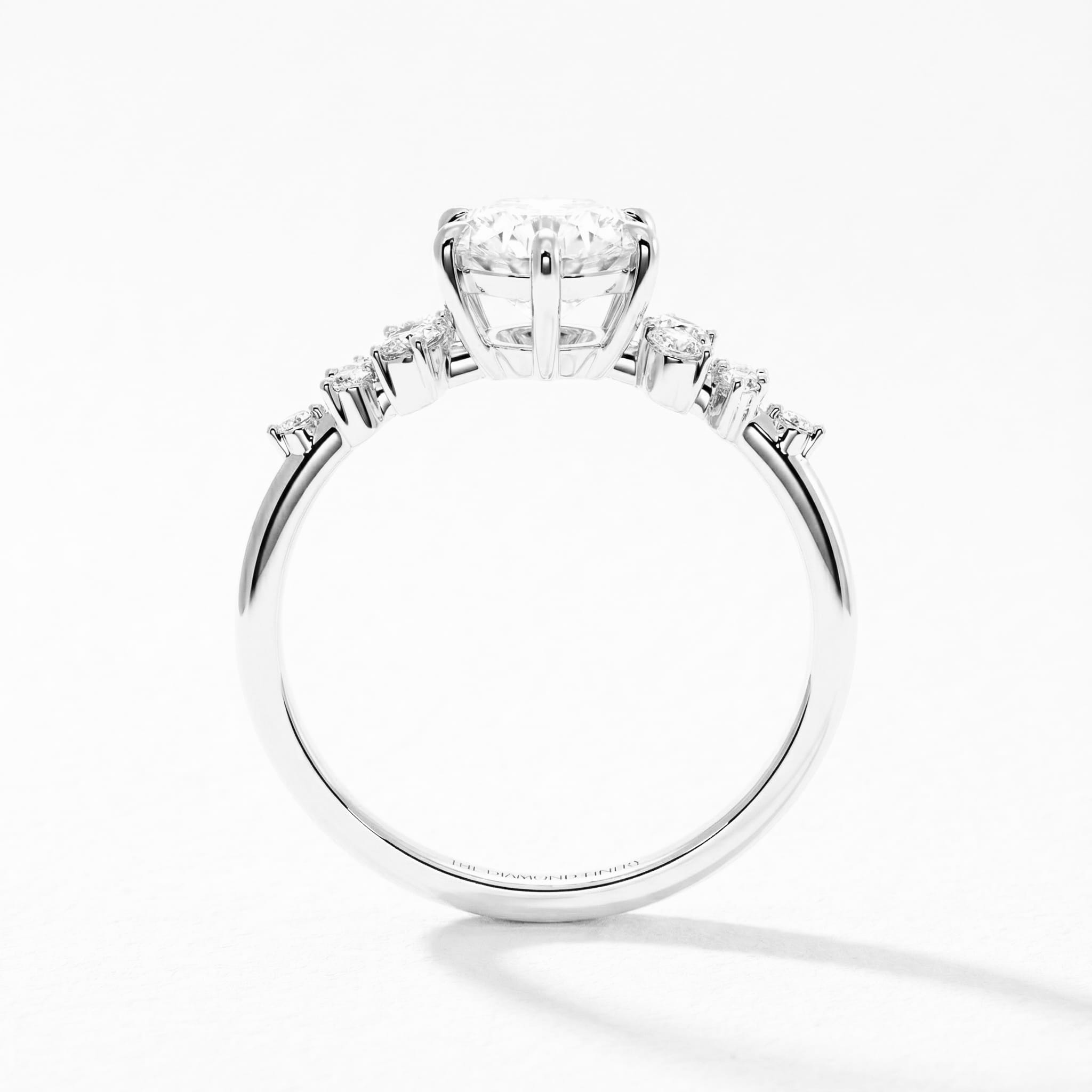 Gold Diamond Engagement Ring